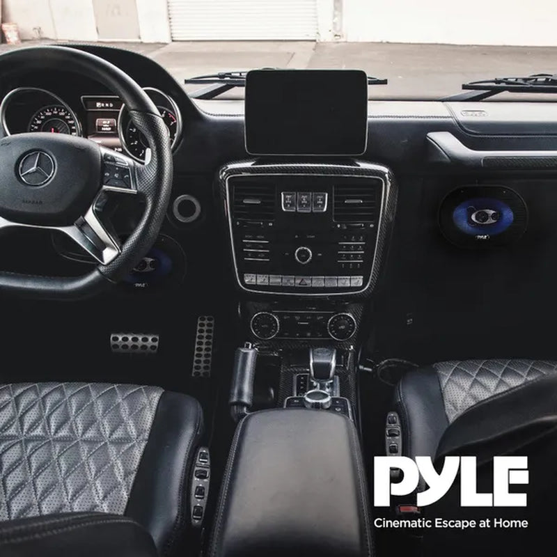 Pyle PL683BL 6X8" 720 Watt 3-Way Car Coaxial Audio Speakers Stereo - Blue
