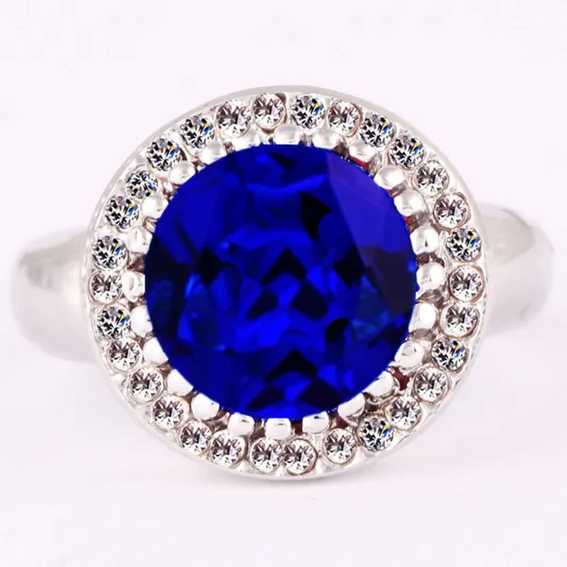 Huge Ruby Sapphire Ring