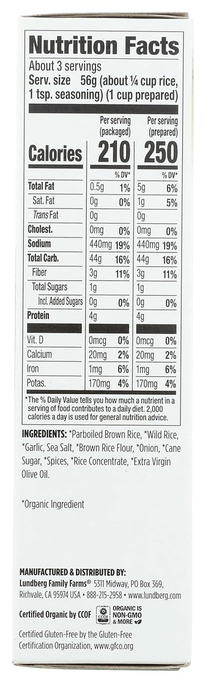 MIX RICE WG & WLD RICE GR 6 OZ