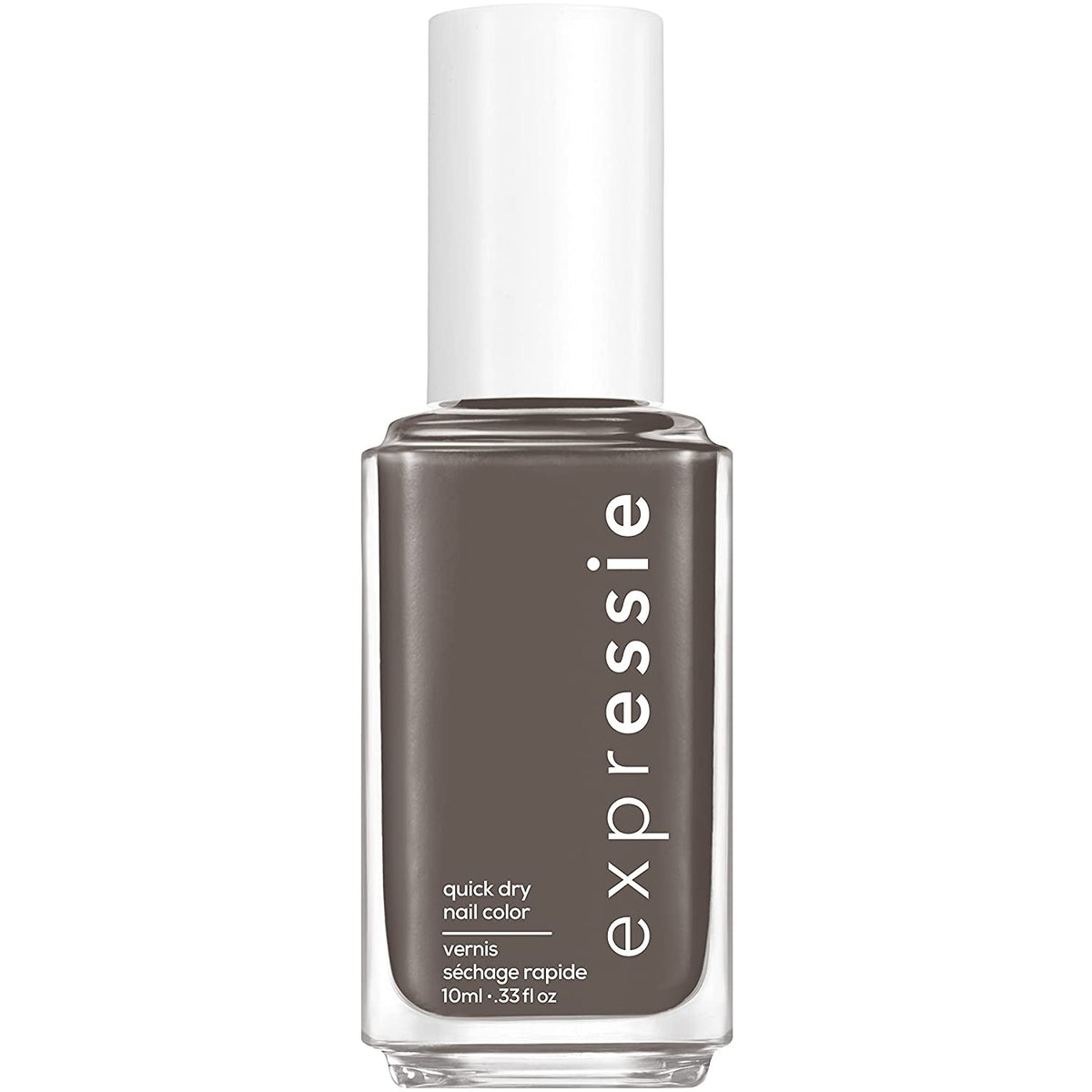 expr, Quick-Dry Nail Polish, 8-Free Vegan, Translucent Lavender Gray, Skip The Track, 0.33 fl oz