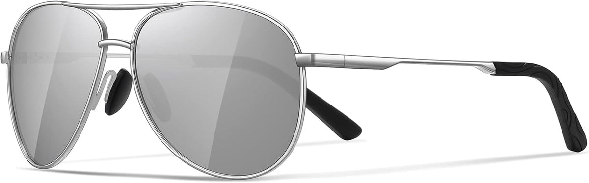 Sunglasses Men Polarized Aviator Sunglasses for Men Women Fishing Driving Sun glasses Metal Frame UV400 Protection