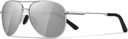 Sunglasses Men Polarized Aviator Sunglasses for Men Women Fishing Driving Sun glasses Metal Frame UV400 Protection