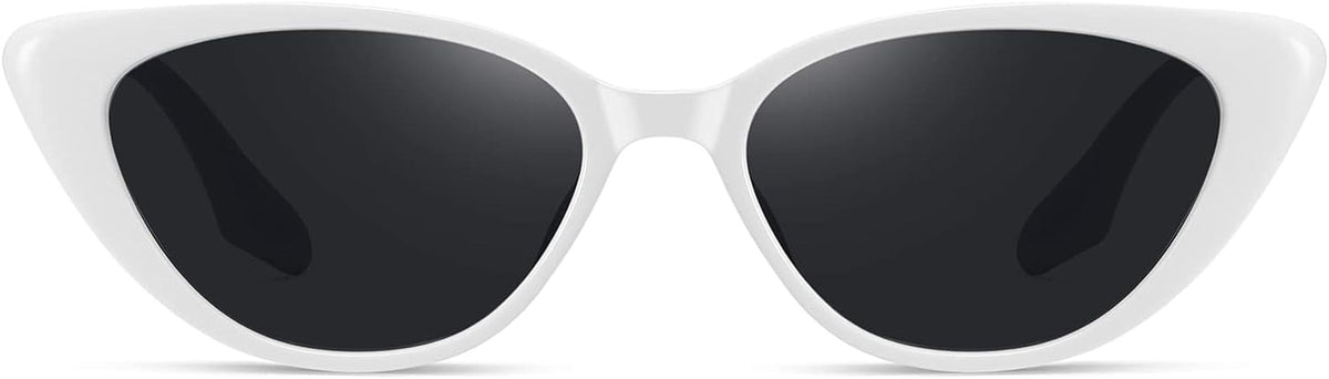 Retro Vintage Narrow Cat Eye Sunglasses for Women Men 90s Small Chic Style Trendy Sunnies UV400 Protection FZN7514