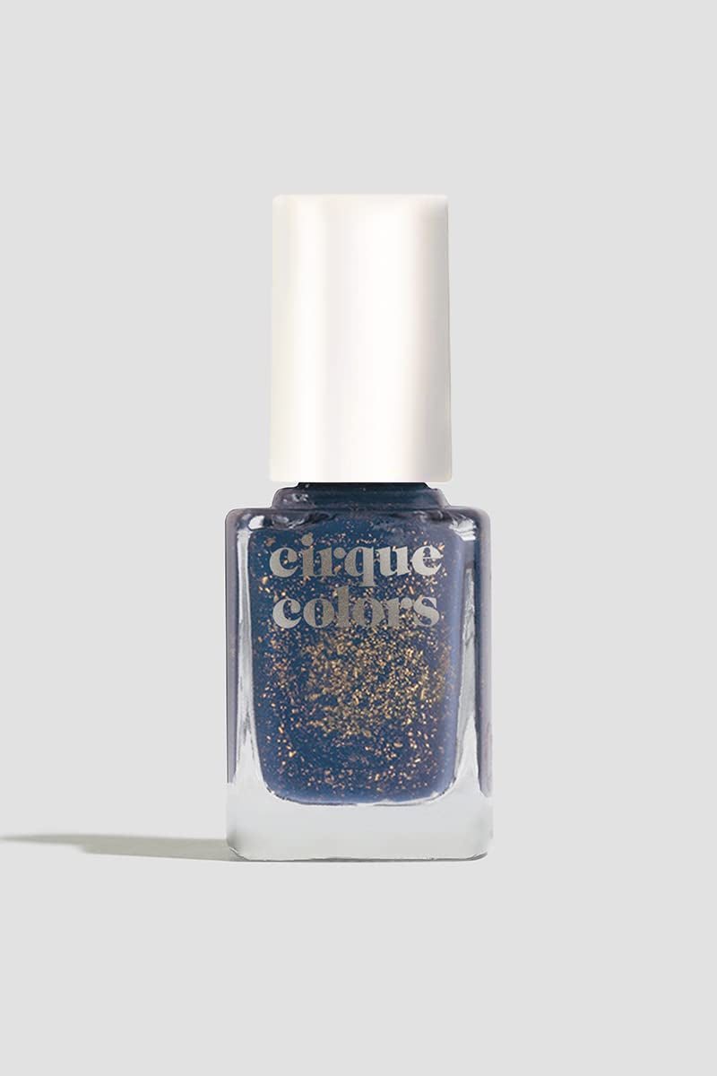 Speckled Nail Polish - Acid Wash- Pale Blue- 0.37 fl. oz. (11 ml) - Vegan, Cruelty-Free, Non-Toxic Formula