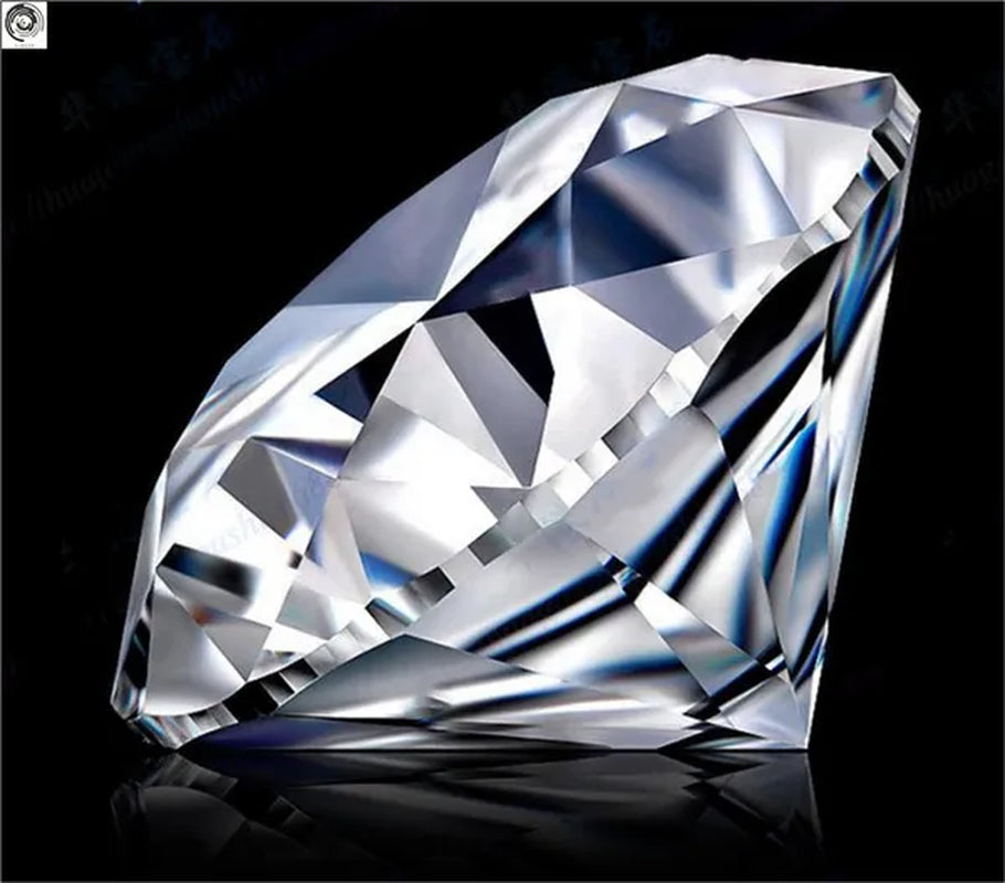 YJY/ 8~10mm AAAAA Round White Gemstone Zircon Diamonds Round Cut Loose Gemstones/YJY