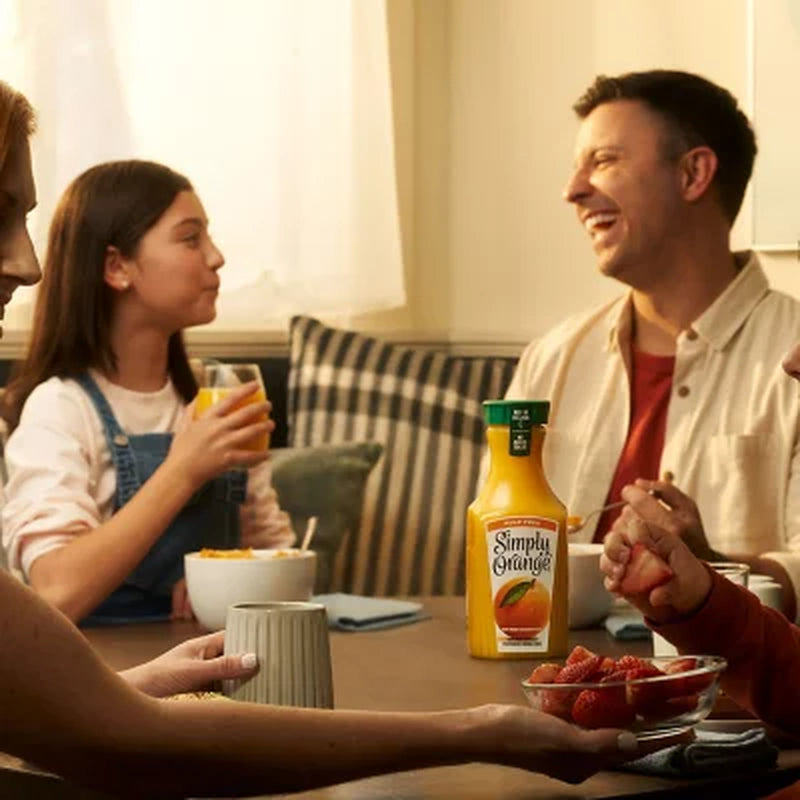 Simply Orange Pulp Free Orange Juice, 52 Fl Oz., 2 Pk.