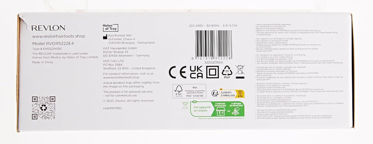 1100 Watt 3 Heat 2 Speed Pro Collection One Step Ionic Hair Dryer and Volumizer