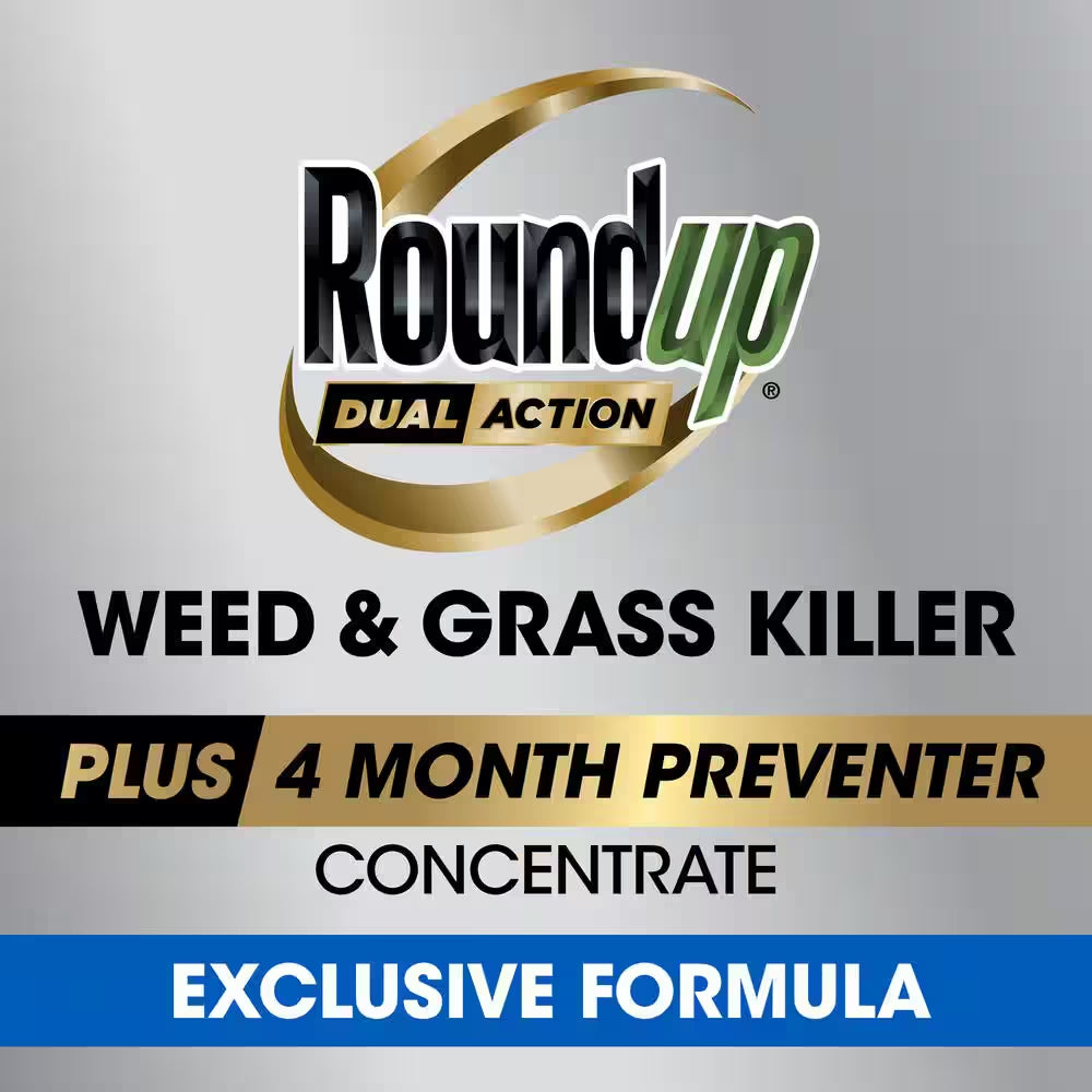 32 Fl. Oz. Dual Action Weed and Grass Killer plus 4-Month Preventer Concentrate