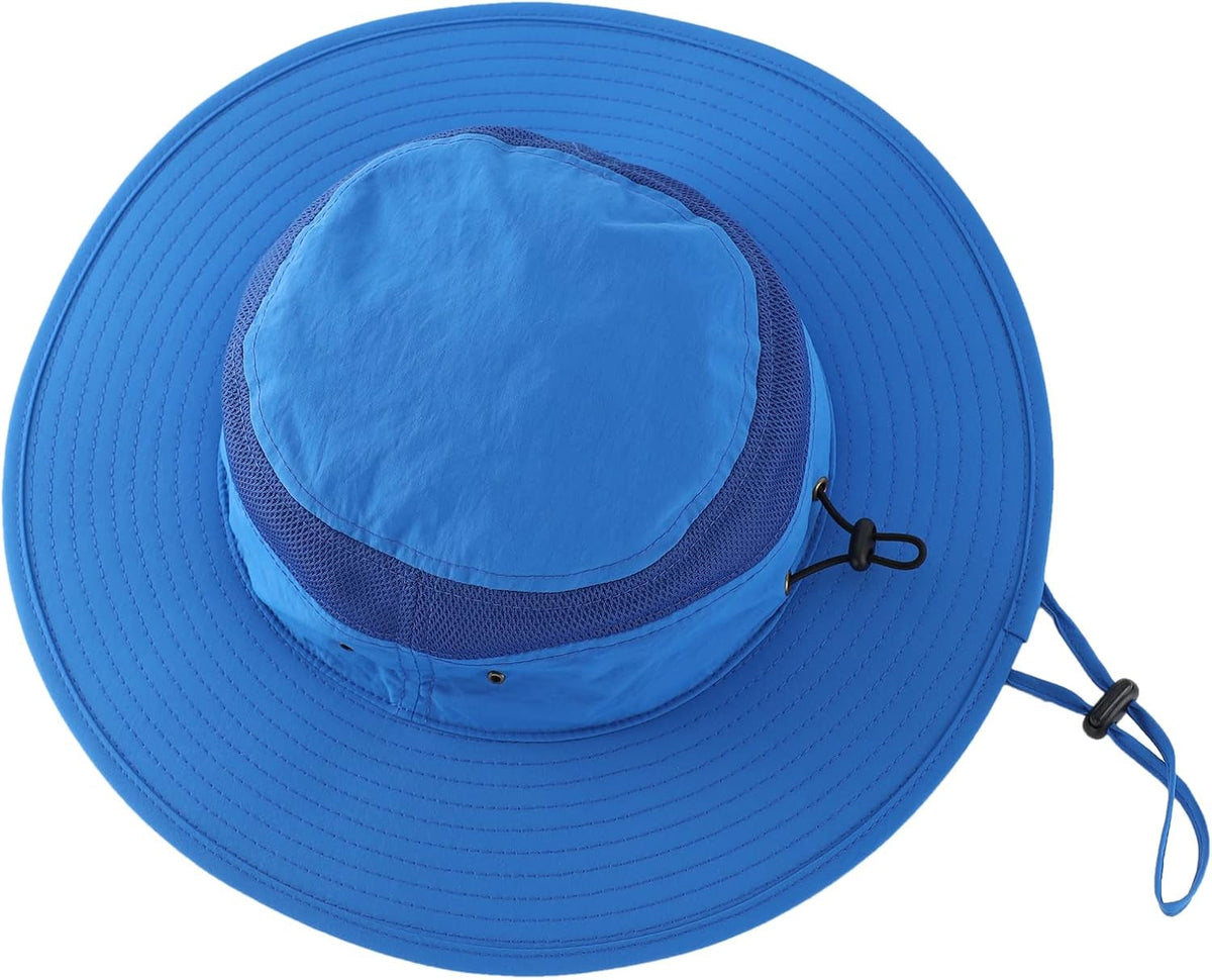 UPF 50+ Men'S Sun Hat Wide Brim Bucket Hat UV Protection Hat for Mens Womens Beach Safari Gardening Golf Fishing