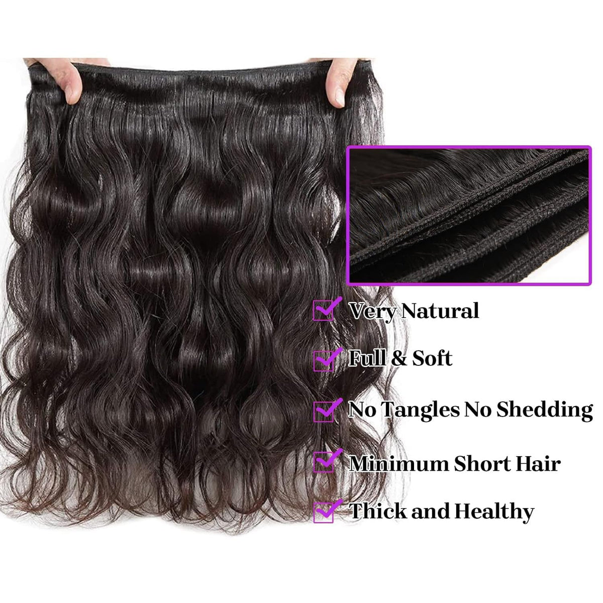 14A Human Hair Bundles 14 16 18 20 Inch 4 Bundles Human Hair 100% Unprocessed Brazilian Virgin Hair Bundles Deals Quick Weaves Hair Extensions