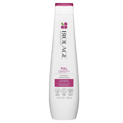 Biolage Full Density Thickening Shampoo - Provides Volume for Fuller & Thicker Hair with Biotin, for Thin & Fine Hair, Vegan and Paraben & Silicone Free
