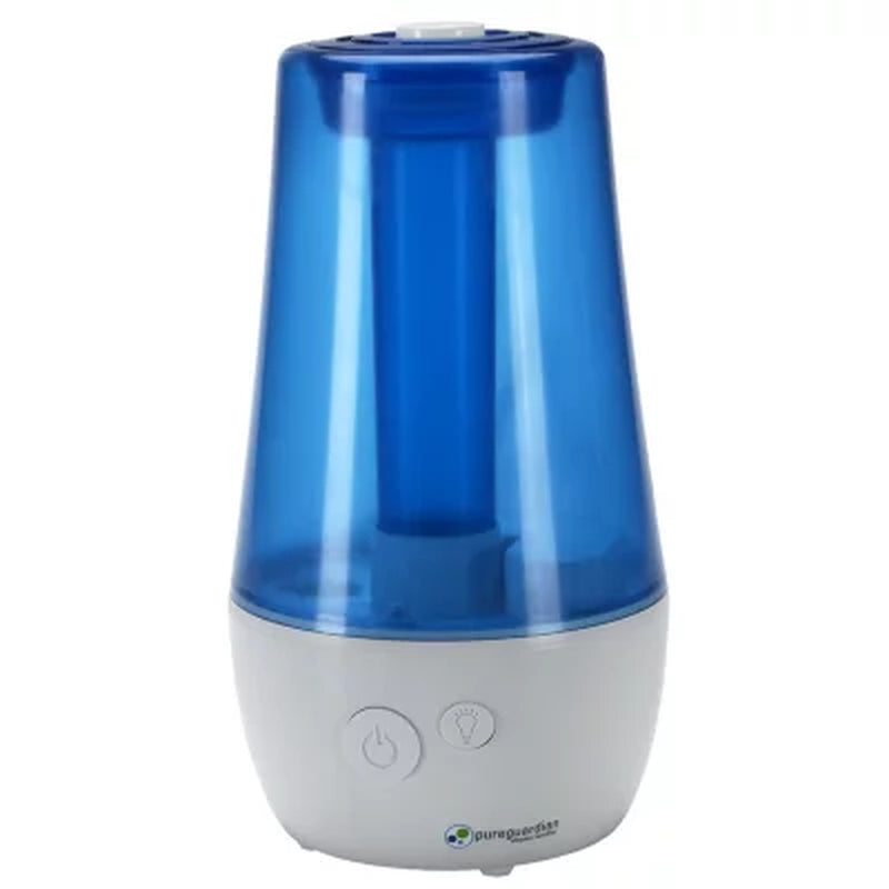 Pureguardian® H965AR 70-Hour Ultrasonic Cool Mist Humidifier with Aromatherapy, Table Top, 1-Gallon 2 Pk.