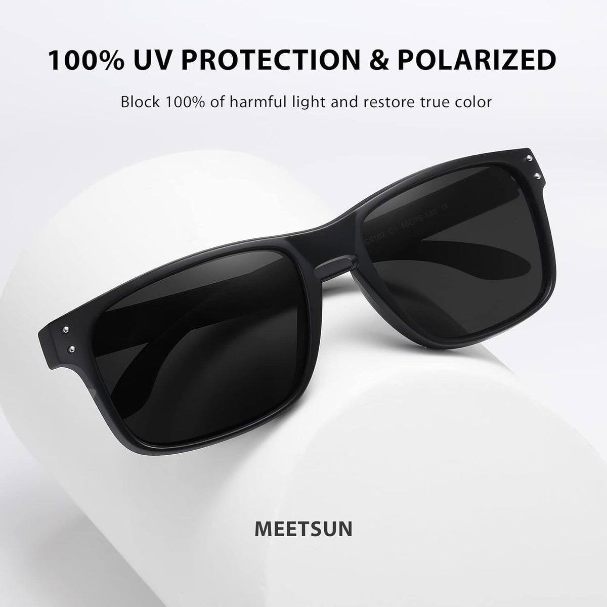 Polarized Sunglasses for Men Women Classic Retro Sun Glasses for Driving UV Protection