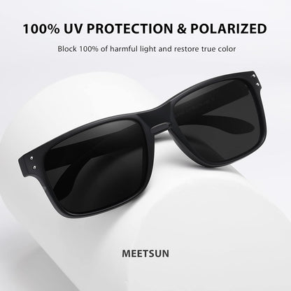 Polarized Sunglasses for Men Women Classic Retro Sun Glasses for Driving UV Protection