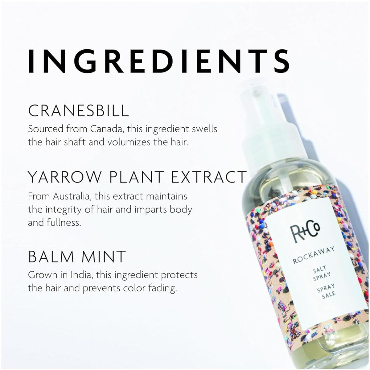 Rockaway Salt Spray, Adds Volume and Hair Texture