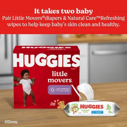 Huggies Natural Care Baby Wipes, Cucumber and Green Tea, 17 Pk., 1088 Wipes