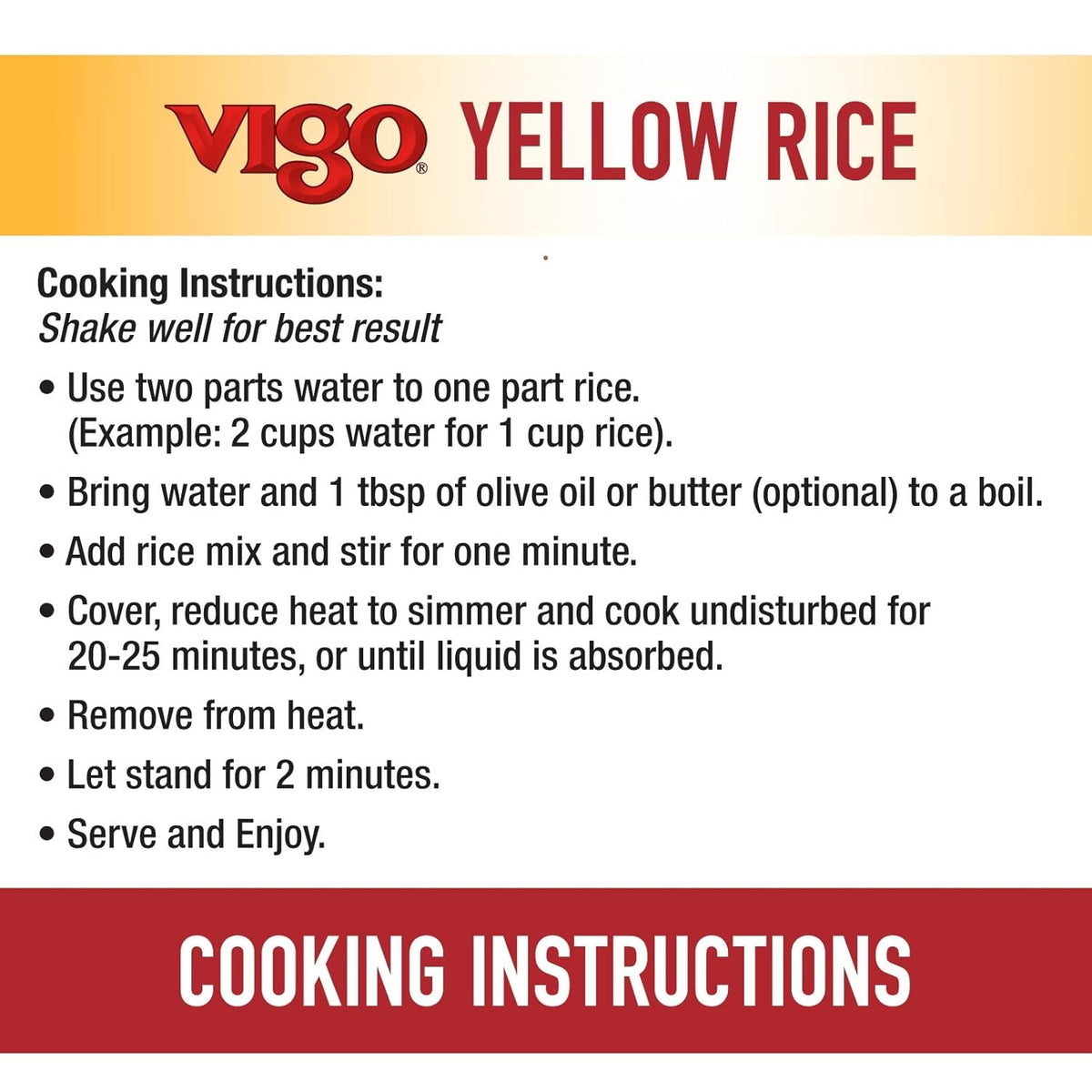 Authentic Saffron Yellow Rice, Low Fat, 2Lb (Pack of 1)