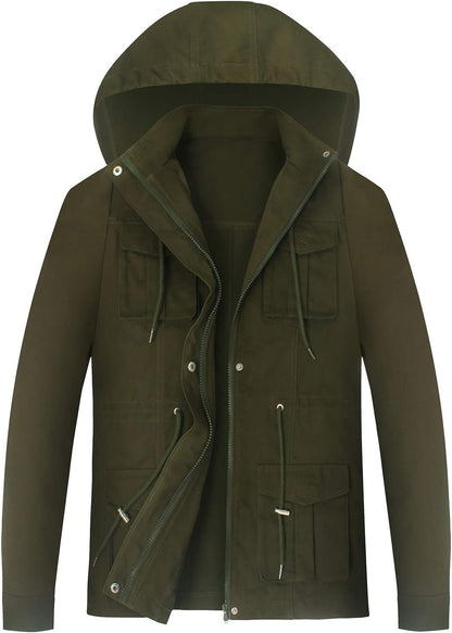 Womens Camouflage Shacket Jacket Coats Fashion Fall Long Sleeve Zipper Canvas Camo Jackets with Pockets