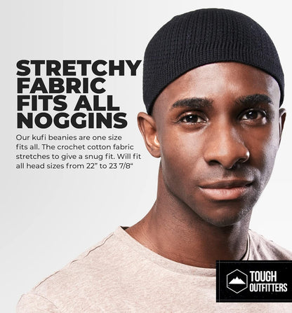 Kufi Hat - Kufi Hats for Men Muslim, Turkish Kufi Cap