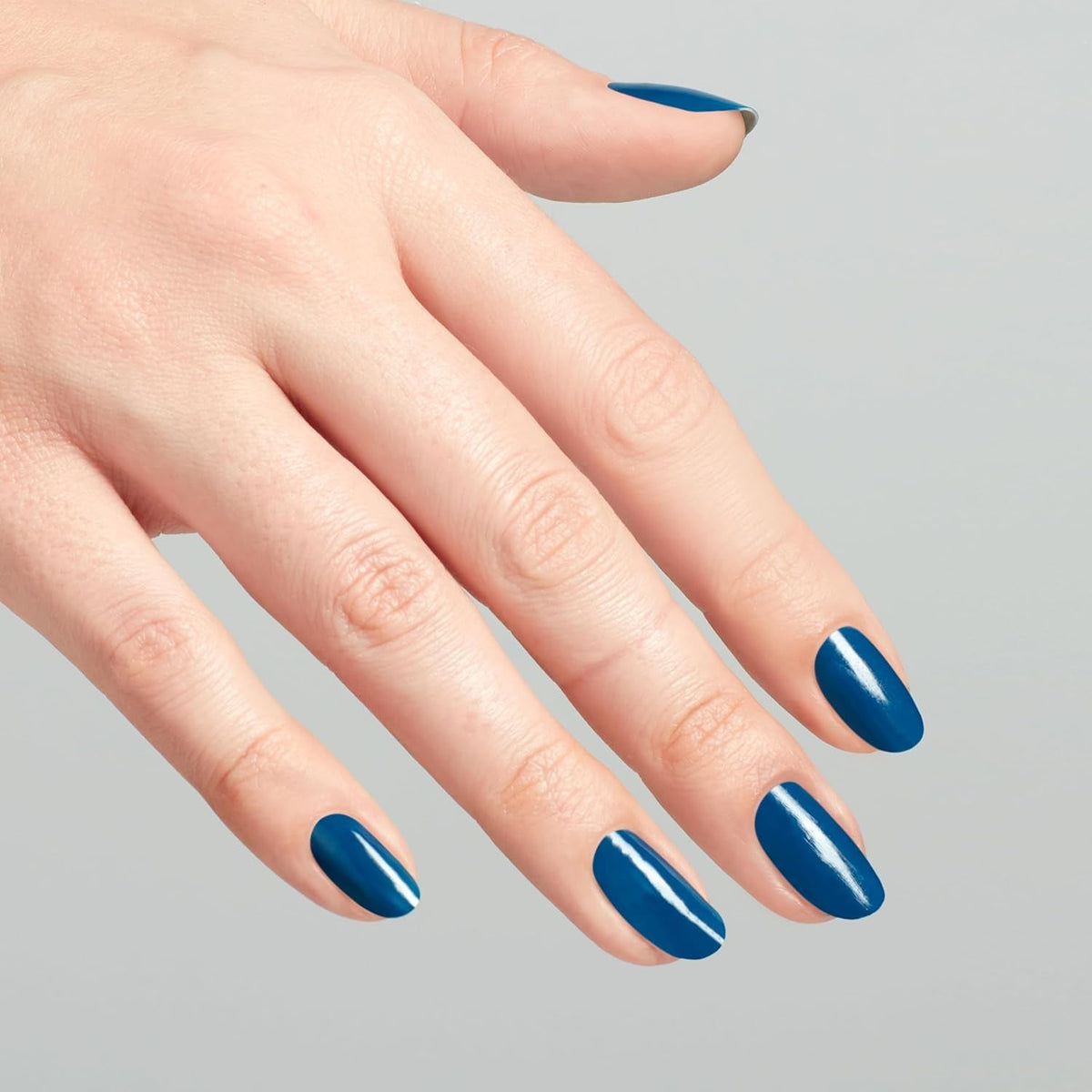 OPI Nail Lacquer Nail Polish | Opaque Dark Blue Green Crème Chip Resistant Nail Polish | Vegan, Fast Drying, Streak Free