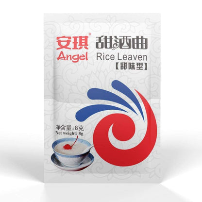 安琪 甜酒曲 Rice Leaven Chinese Wine Starter Mijiu for Making Sweet Rice Wine 8G X 10 Pc