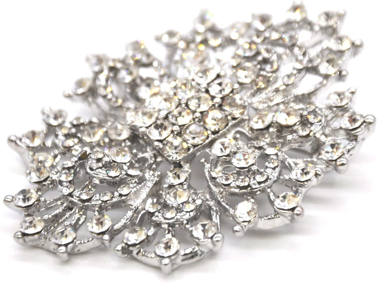 s 2 1/2-Inch Rhinestone Brooch | BW-171-182