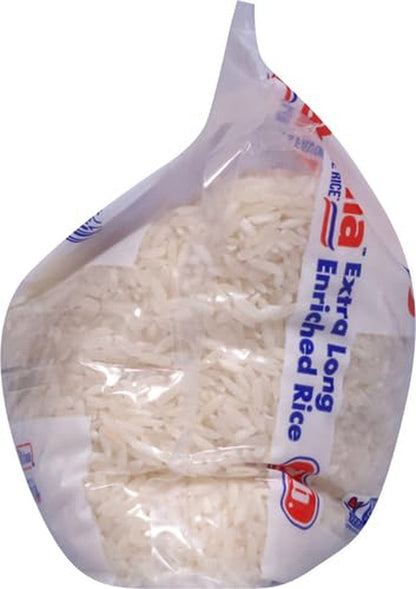 Extra-Long-Grain Rice 2-Pound Rice Bag, Gluten-Free and Non-Gmo White Rice Bulk Bag, 1 Bag of Rice