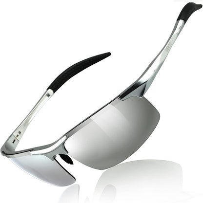 Mens Sports Polarized Sunglasses UV Protection Sunglasses for Men 8177s