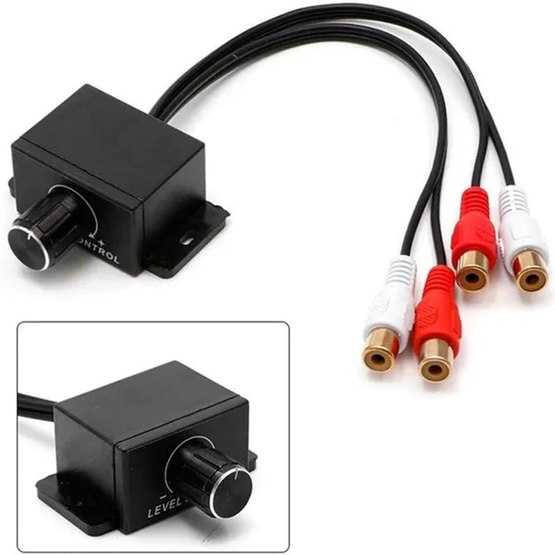 New Car Amplifier Volume Regulator Speaker Bass Controller Car Audio Amplifier Sound Adjuster Subwoofer Amplifier 27.5Cm 12V