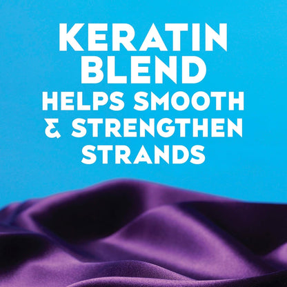 Ever Straightening + Brazilian Keratin Therapy Hair-Smoothing Conditioner with Coconut Oil, Cocoa Butter & Avocado Oil, Paraben-Free, Sulfate-Free Surfactants