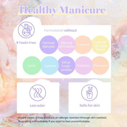 Beetles Pastel Gel Nail Polish,6 Colors Macaron Pink Blue Green Yellow Purple Soft Pastel Gel Polish Soak Off Uv Gel Manicure Spring Gel Polish Nail Art Design DIY Home Salon Gift for Women Girl