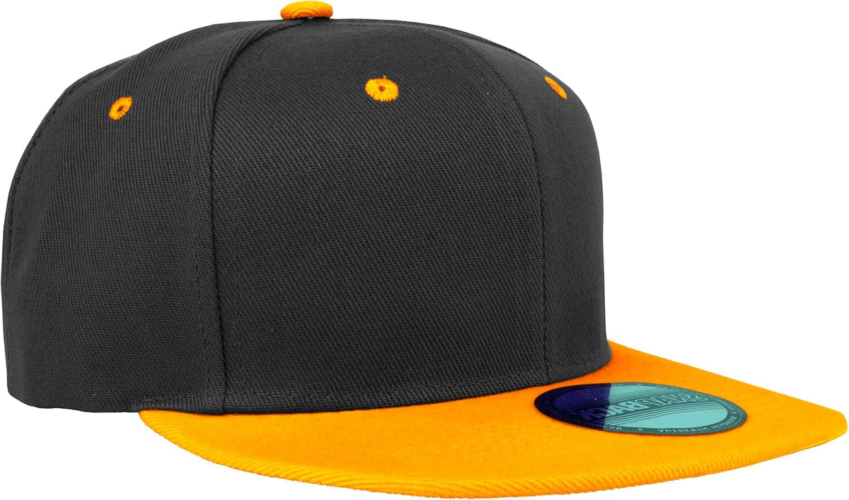 Snapback Hats for Men - Flat Bill Brim Baseball Cap Hat - Plain Blank Adjustable