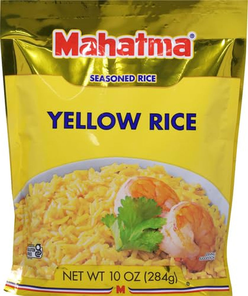 Yellow Seasonings & Long Grain Rice, Gluten-Free, Non-Gmo, Vegan, 10 Oz Bag