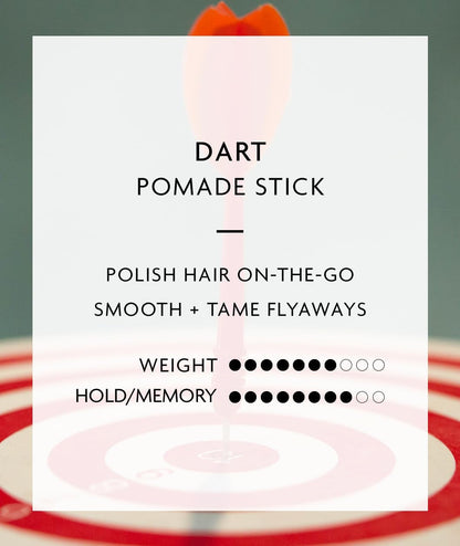 Dart Hair Wax Stick | Tame Flyaways, Sculpt & Polish | Long-Lasting Texture | Vegan + No Parabens