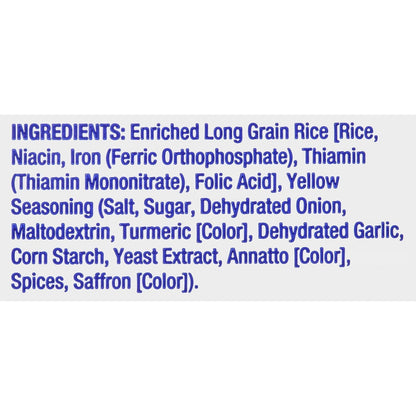 Yellow Seasonings & Long Grain Rice, Gluten-Free, Non-Gmo, Vegan, 10 Oz Bag