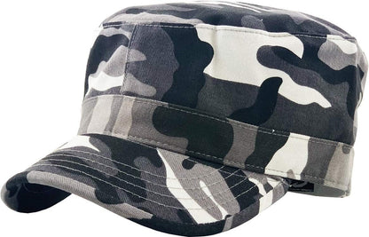 Cadet Army Cap Basic Everyday Military Style Hat (Now with STASH Pocket Version Available)