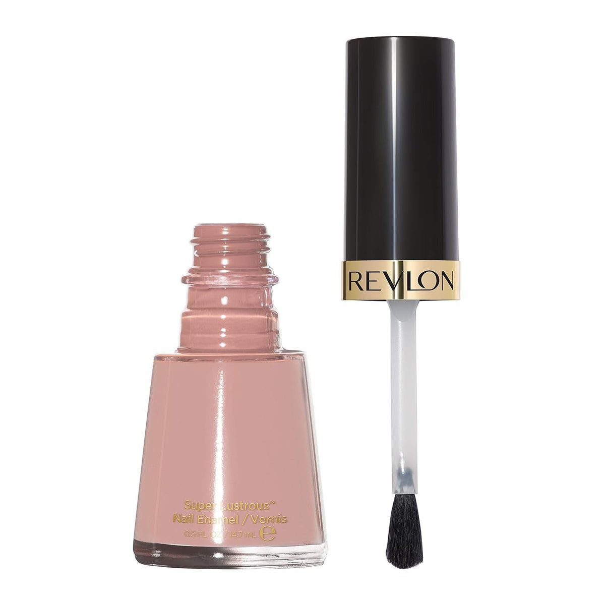 Nail Polish, Super Lustrous Nail Enamel Polish, Chip Resistant & Longwear Formula, High Shine Finish, 165 Romantique, 0.5 Fl Oz.