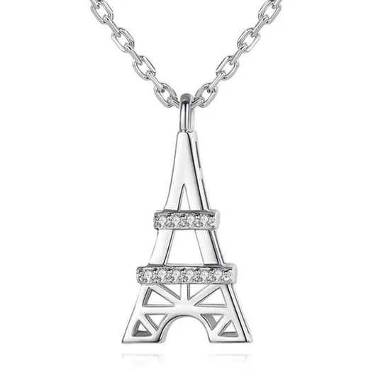 Eiffel Tower Pendant Neckalce for Women Daily Causal Necklace Jewelry Gift