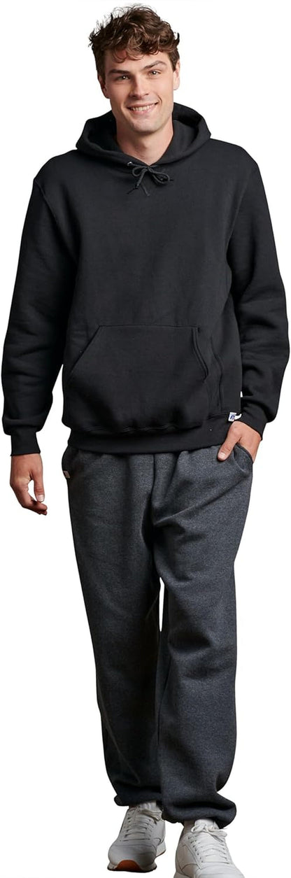 Men'S Dri Power Fleece Elastic Bottom Sweatpants, Relaxed Fit, Moisture Wicking, with or without Pockets