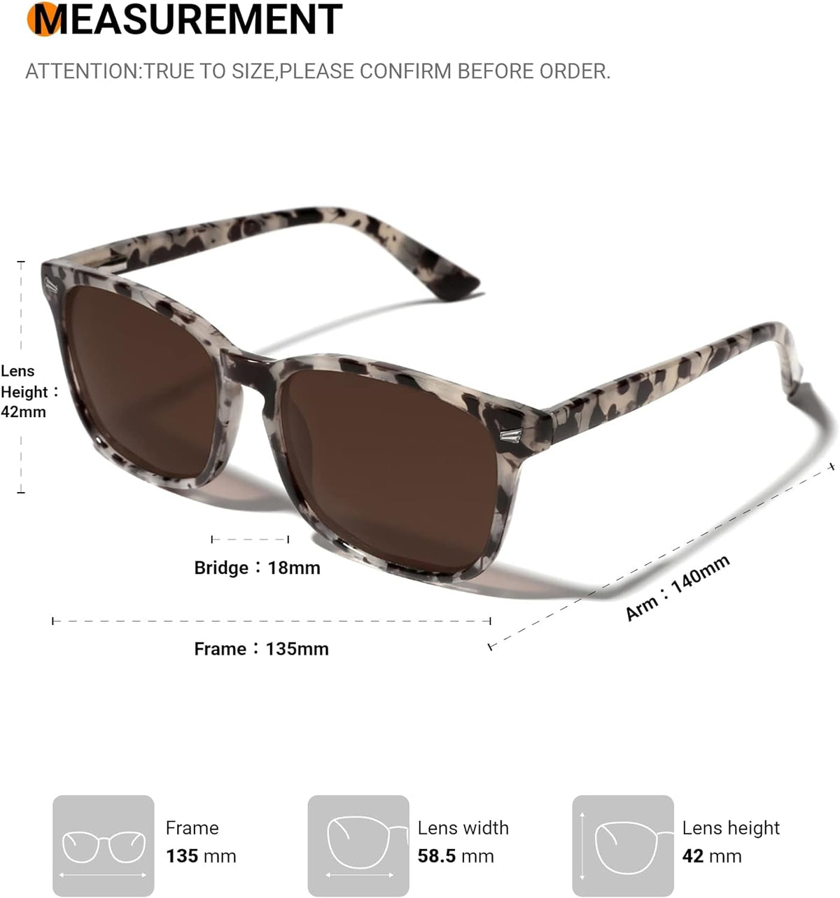 Polarized Sunglasses for Women Men Classic Trendy Stylish Sun Glasses 100% UV Protection