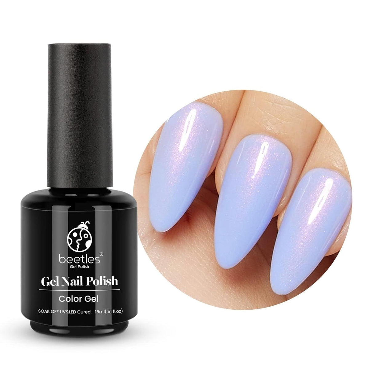 Beetles Neutral Gel Nail Polish 15ml Nude Pink Polish Set Pink Jelly Soak Off U V LED Nail Lamp Translucent Nail Art Gel