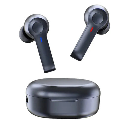 TWS Wireless Bluetooth5.0 Earbuds, HiFi Stereo Sound Bluetooth Earphones, Waterproof Sport Headset, Noise Cancelling Touch Control Headphones with LED Display Charging Case