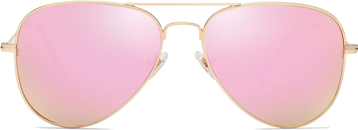 Classic Aviator Polarized Sunglasses for Men Women Vintage Retro Style