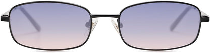Small Y2k Narrow Rectangle Sunglasses Womens Mens Retro 80s 90s UV400 Sunnies SJ1187
