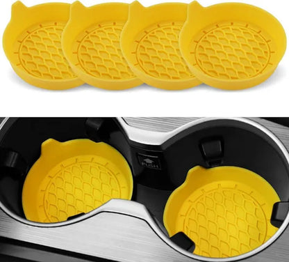 Car Cup Holder Coaster, Silicone Cup Holder Insert, Universal Non-Slip Cup Holders, Car Accessories Interior for Women and Man Interior Sets