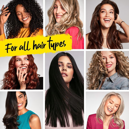 Strengthening Conditioner, Grow Long - Anti-Frizz, Anti-Breakage & Nourishing Formula for Split Ends, & Hair Growth - Biotin, Vitamin E, Caffeine & Ginseng for Dry & Damaged Hair