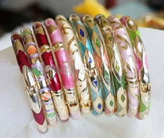 designer Chinese cloisonne Bracelets 2pc/lot gift fashion jewelry