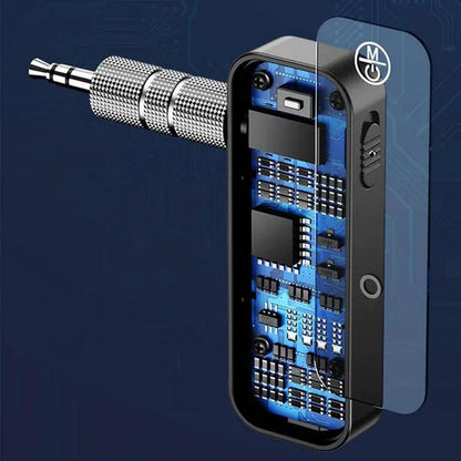 2 in 1 Wireless Bluetooth 5.0 Receiver Transmitter Adapter 3.5Mm Jack for Car Music Audio Aux A2Dp Headphone Reciever Handsfree