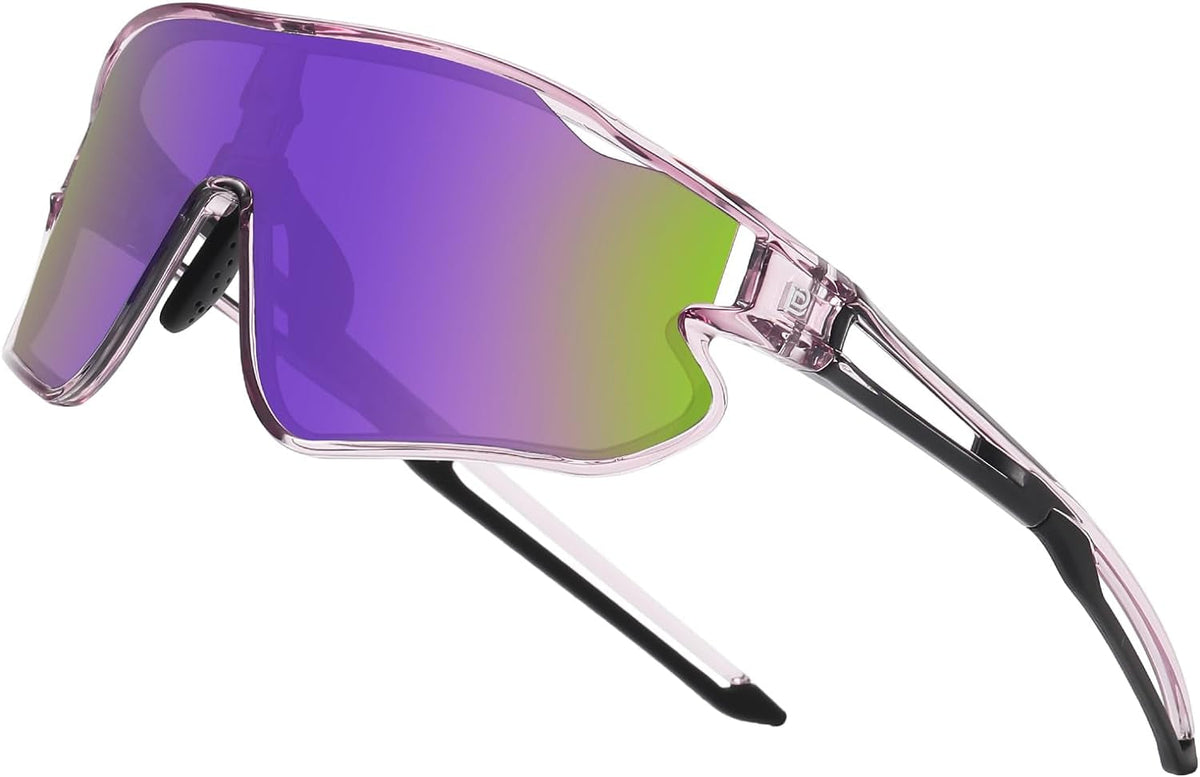 Kids Sunglasses Youth Baseball Sun Glasses Lightweight TR90 Frame UV400 Sports Cycling Shades for Boys Girls DK268