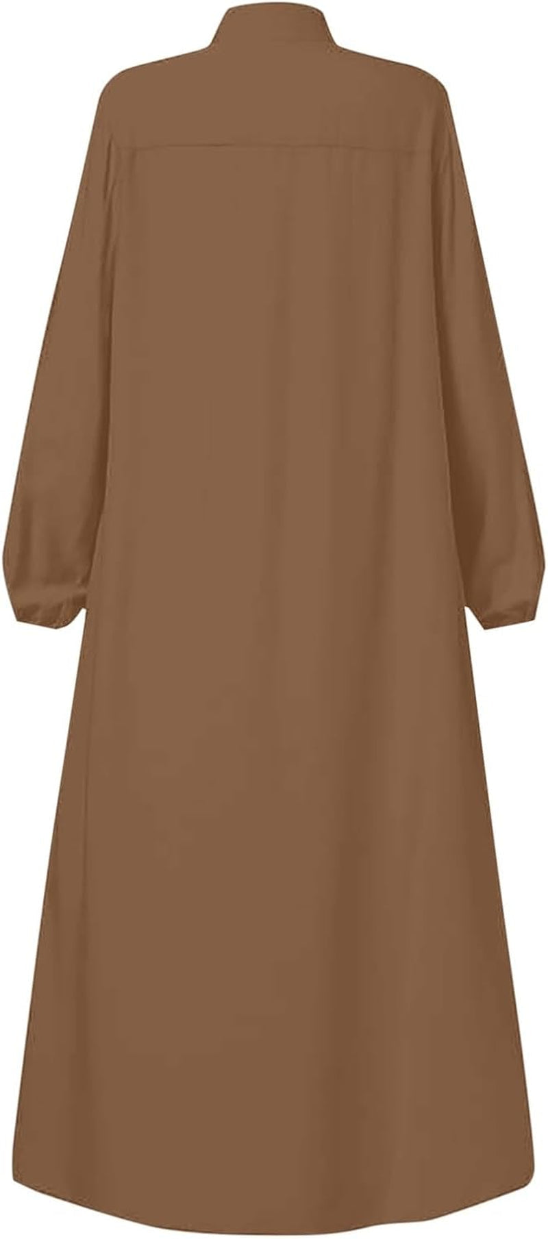 Women'S Chiffon Kaftan Abaya Dress Muslim Long Sleeve Self Tie Flowy Maxi Dress Abaya Casual Dress Dubai Outfits